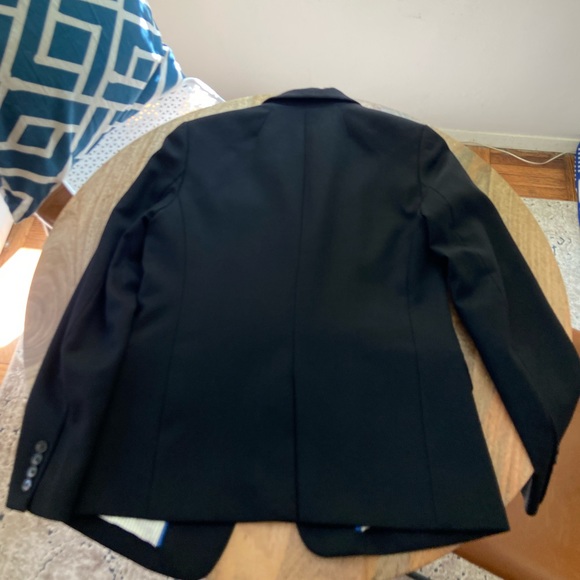 J Crew Regent Blazer in Wool Flannel Black - Size 4 - Picture 9 of 9